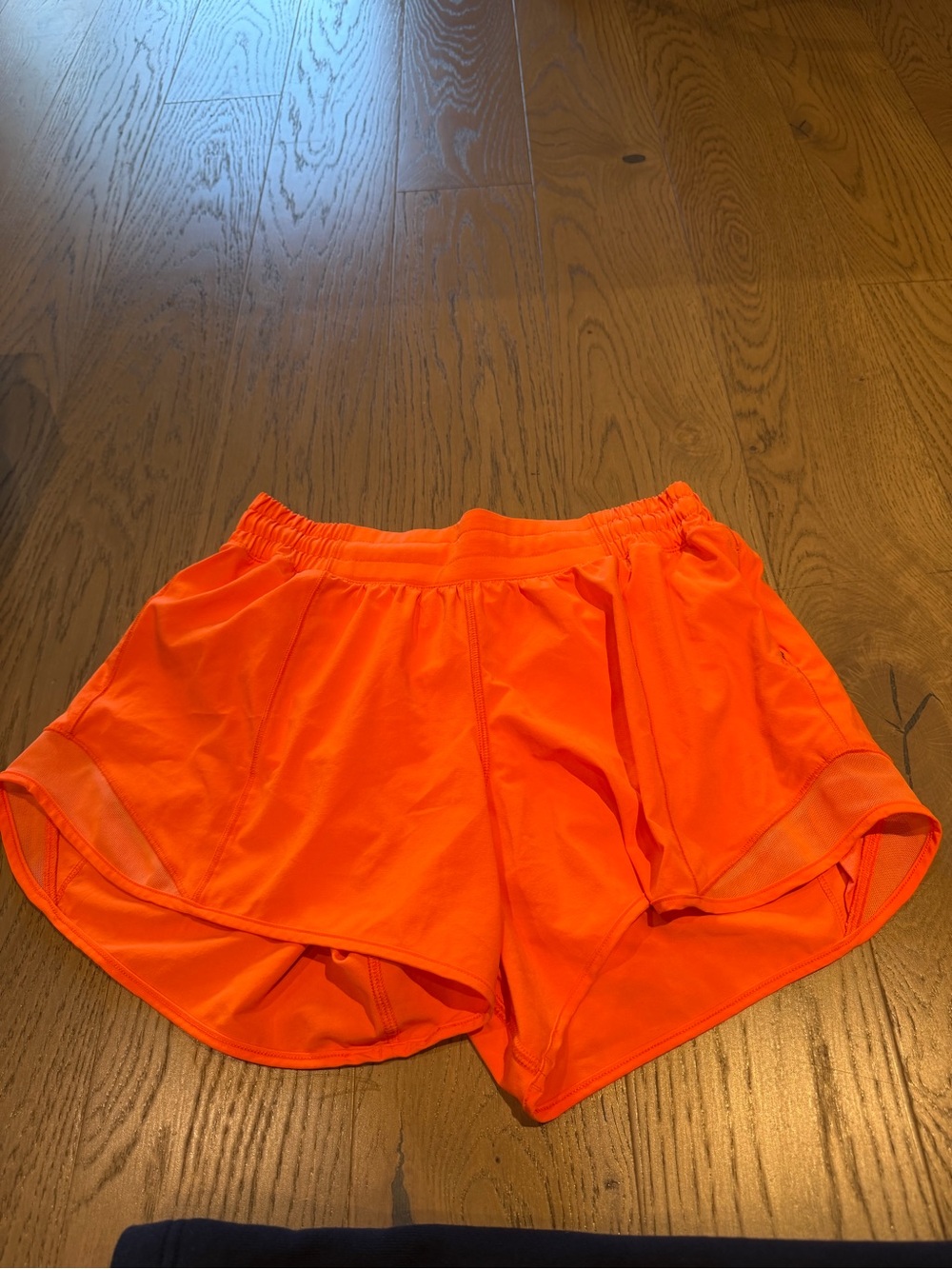 lululemon athletica Women's Bright Orange Athletic Shorts